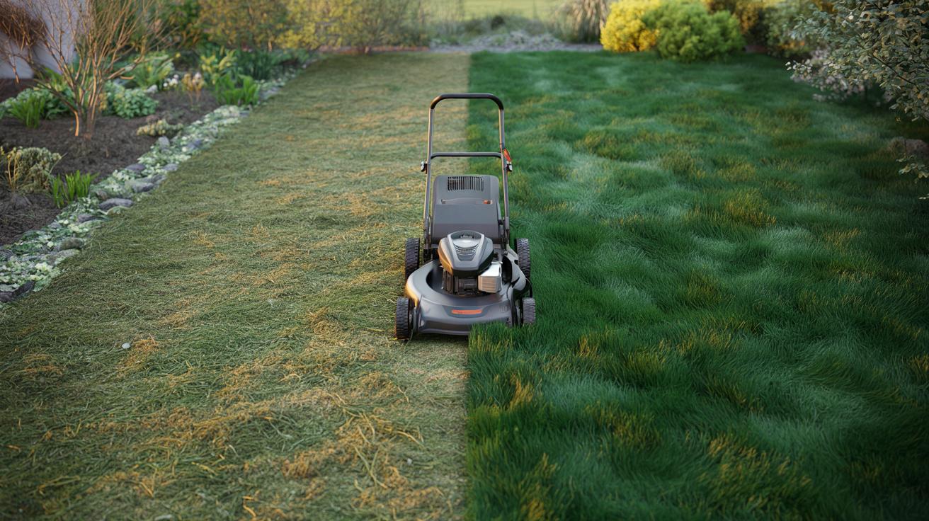 Ten błąd przy pierwszym koszeniu niszczy trawnik na cały sezon