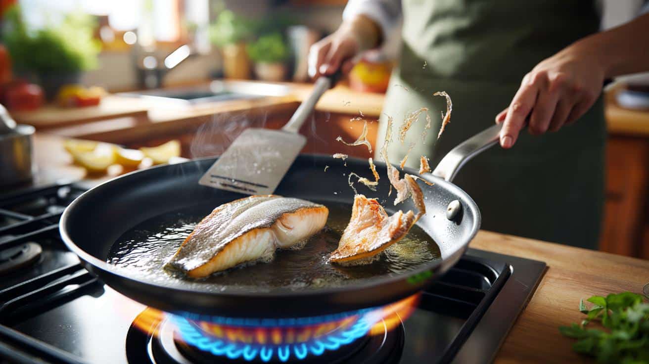 Ten błąd przy smażeniu ryby sprawia, że rozpada się na patelni