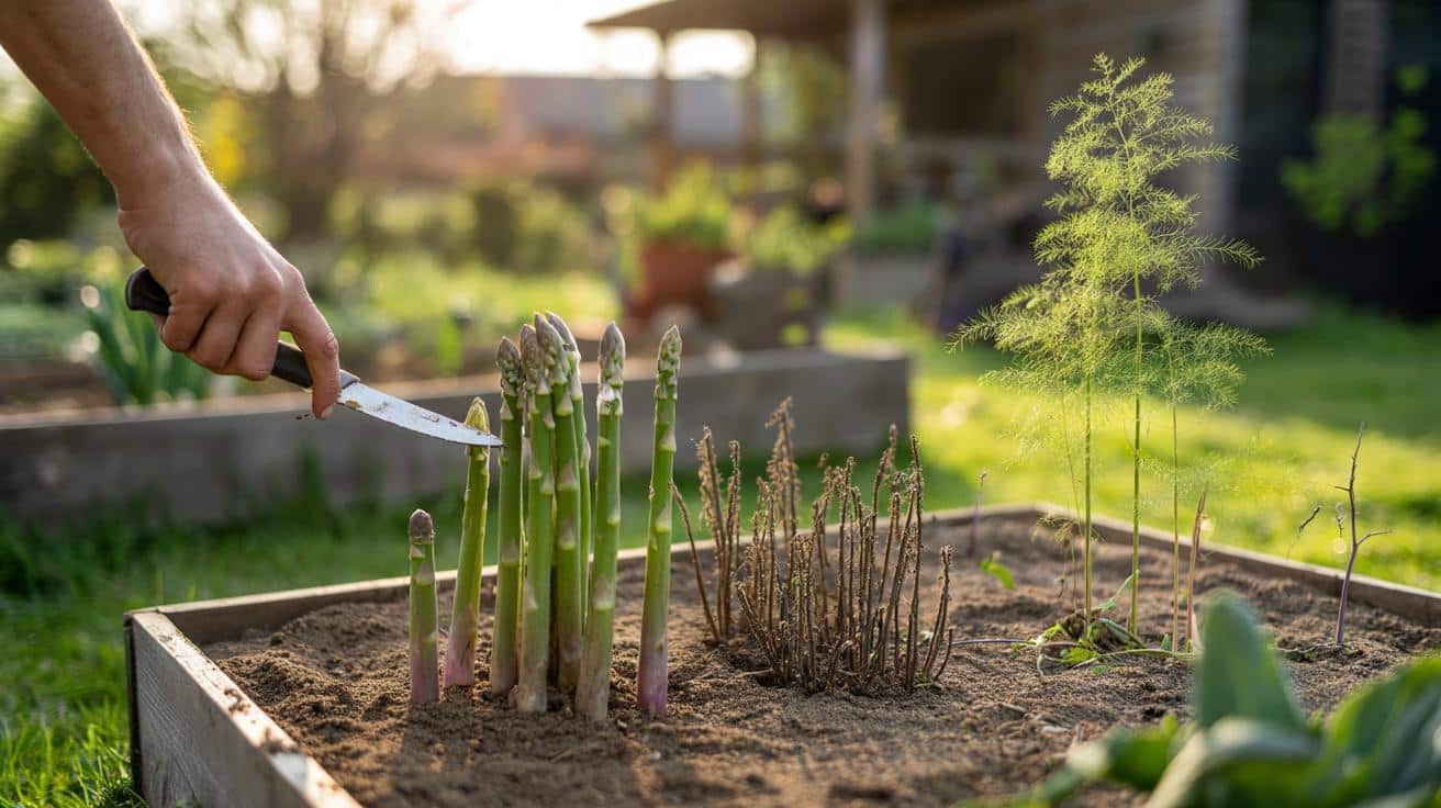 Ten błąd przy zbiorze szparagów niszczy grządki na całe lata