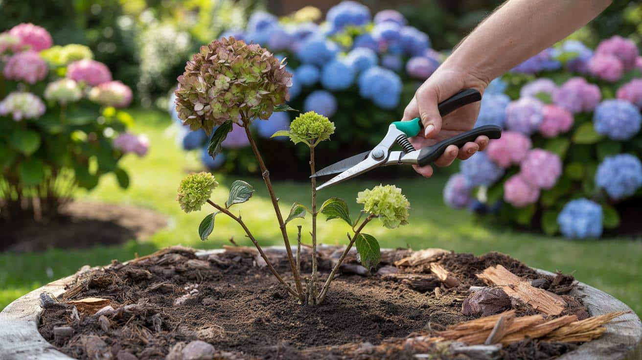 Ten drobny marcowy zabieg daje hortensjom lawinę kwiatów latem