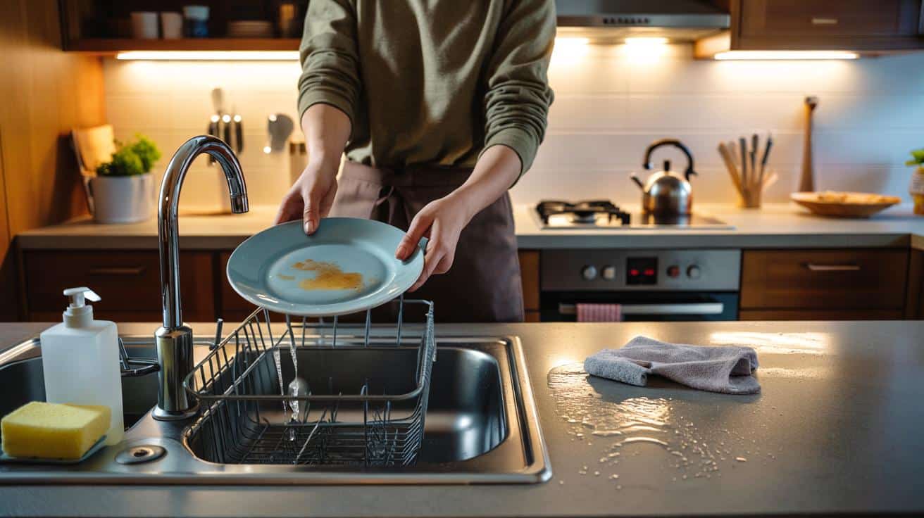 Ten drobny nawyk przy sprzątaniu kuchni sprawia, że następnego dnia masz o połowę mniej pracy