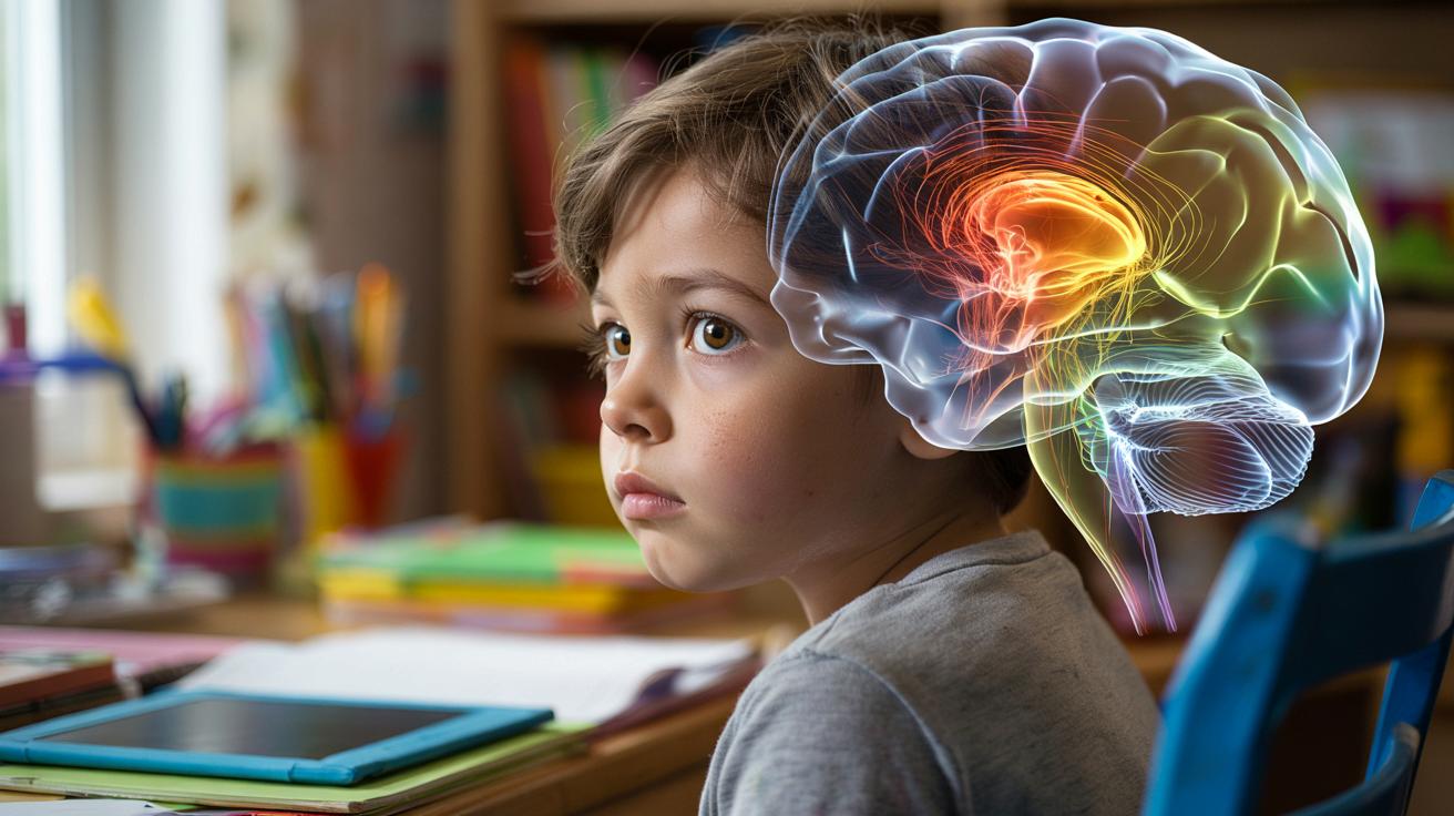 Ten dyskretny sygnał w mózgu dziecka może wskazywać na ADHD