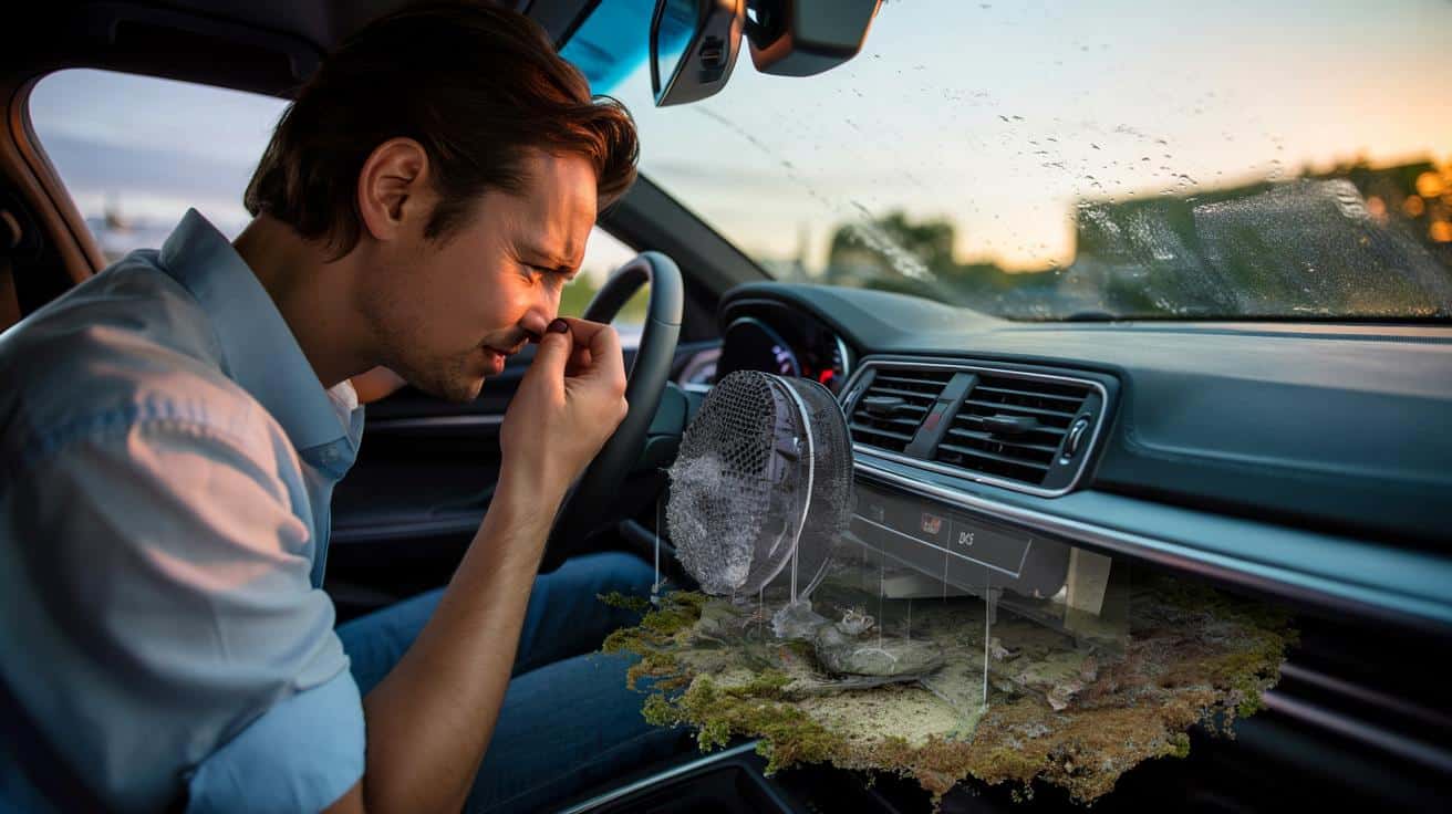 Ten element klimatyzacji może powodować nieprzyjemny zapach w samochodzie