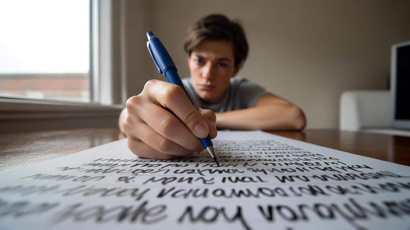 Ten jeden szczegół w piśmie zdradza brak wiary w siebie