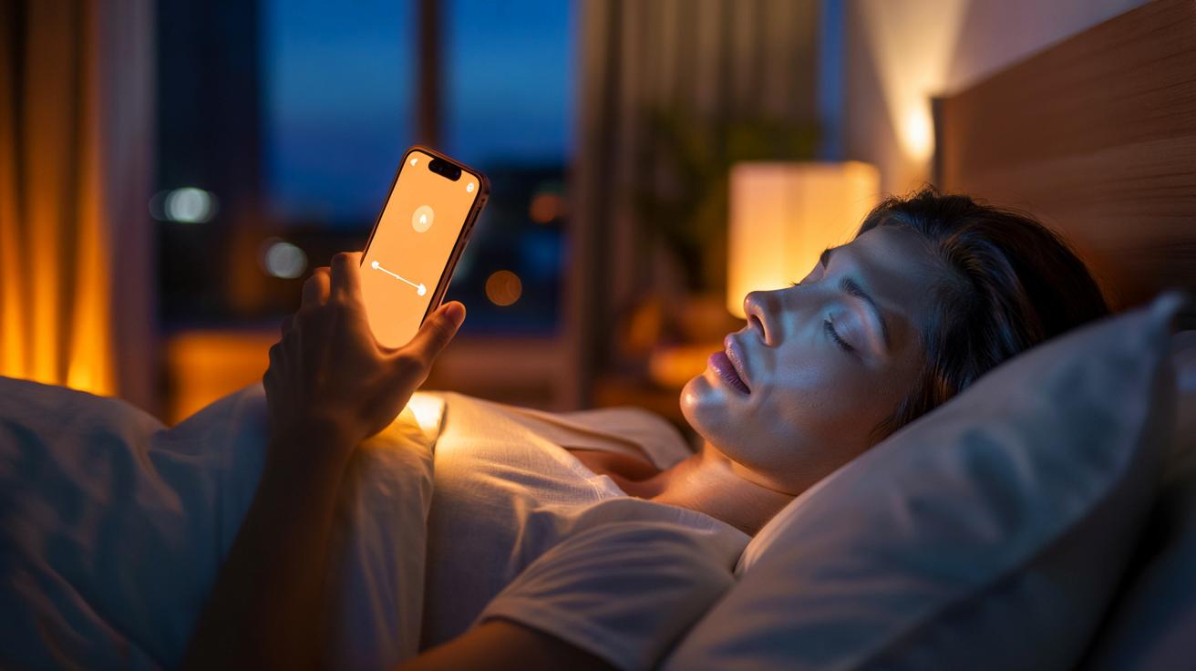 Ten jeden wieczorny trik w telefonie może odmienić twój sen