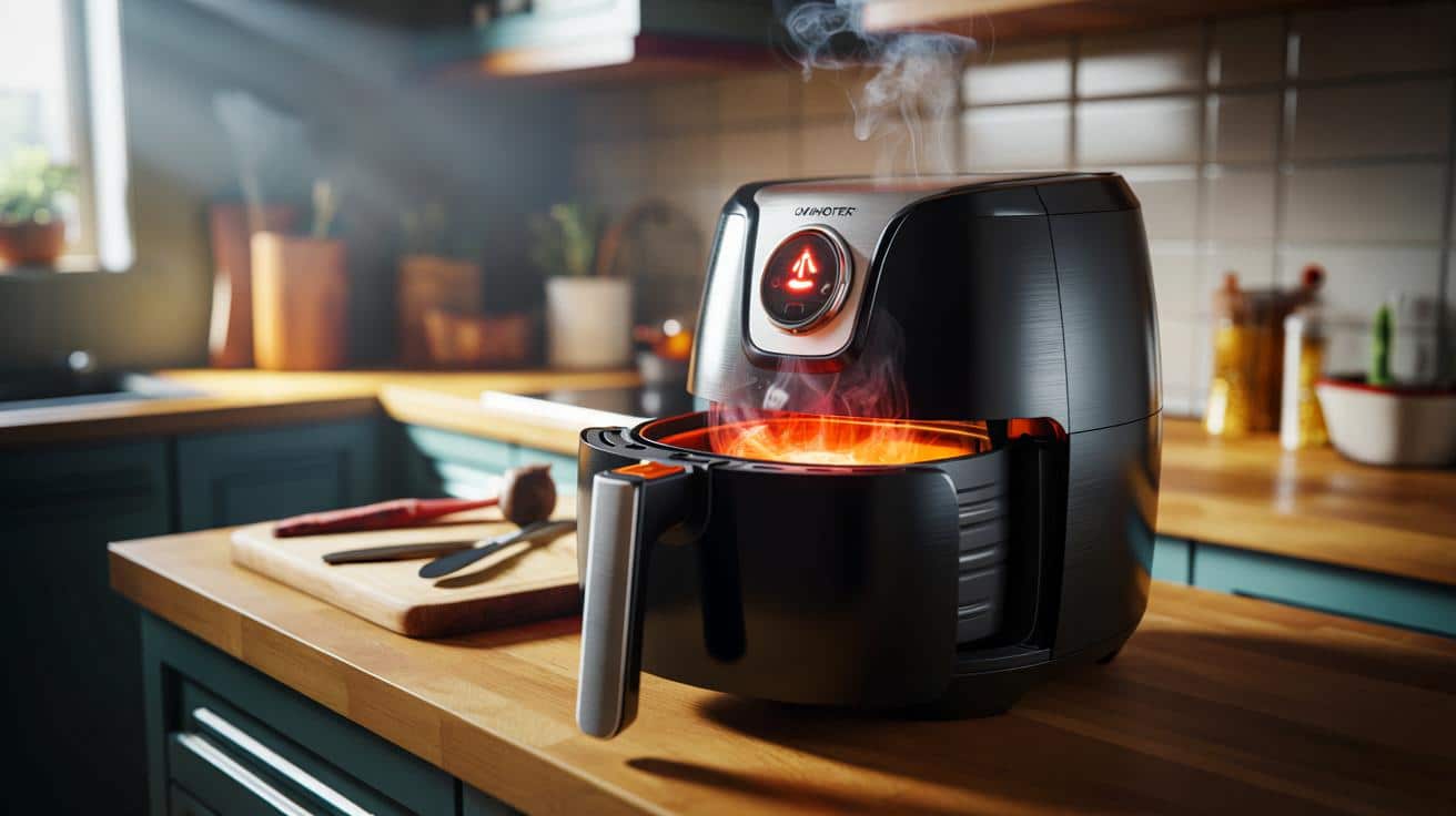 Ten jeden znak w Airfryerze ostrzega przed awarią i pożarem