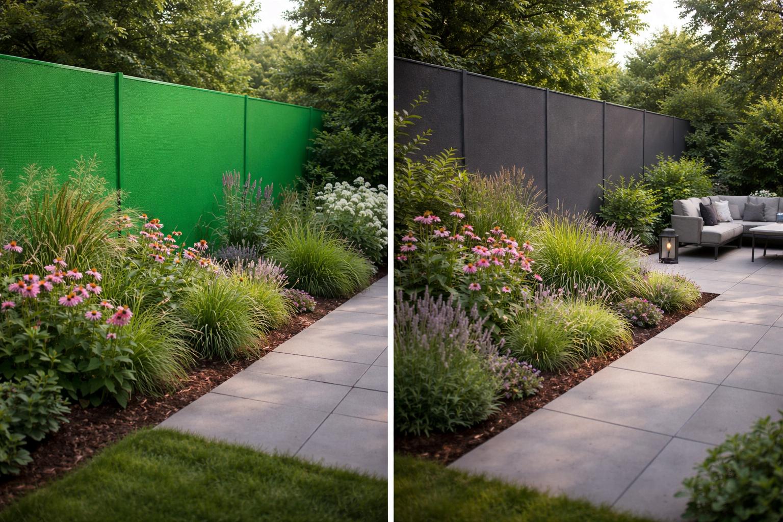 Ten kolor ogrodzenia psuje ogród. Architekci krajobrazu mają lepszą propozycję