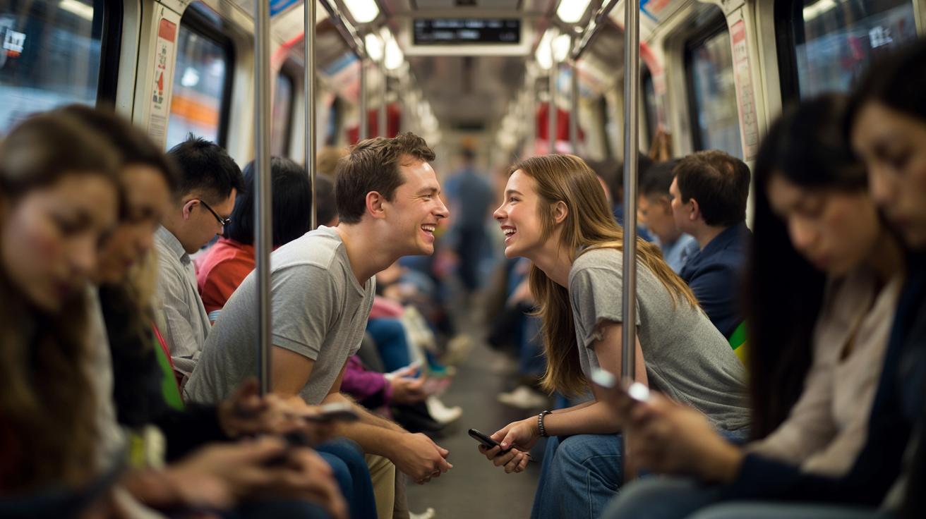 Ten krótki moment wystarczy, by poczuć natychmiastową więź z obcą osobą