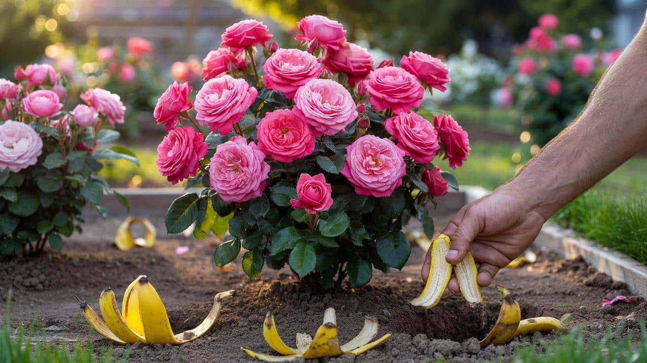 Ten kuchenny odpad da twoim różom morze kwiatów aż do jesieni