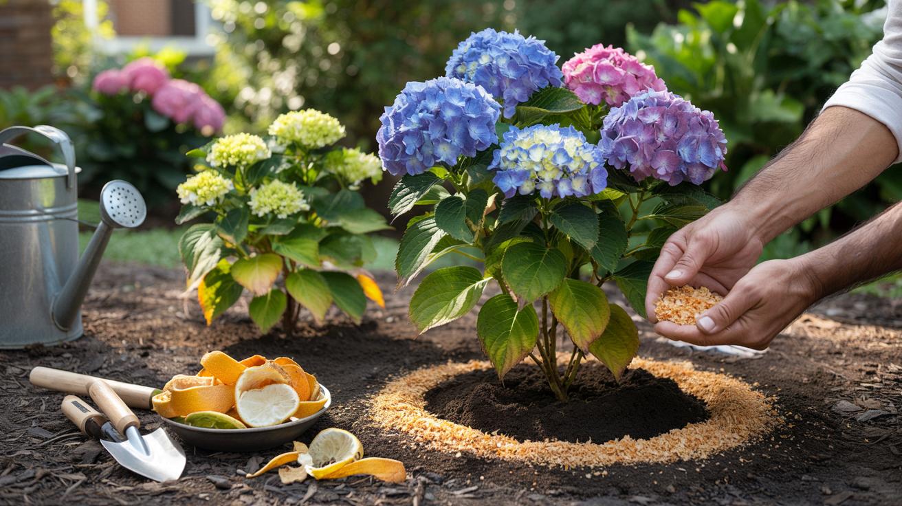 Ten kuchenny odpad robi cuda z hortensjami. Ogrodnicy go wyrzucają