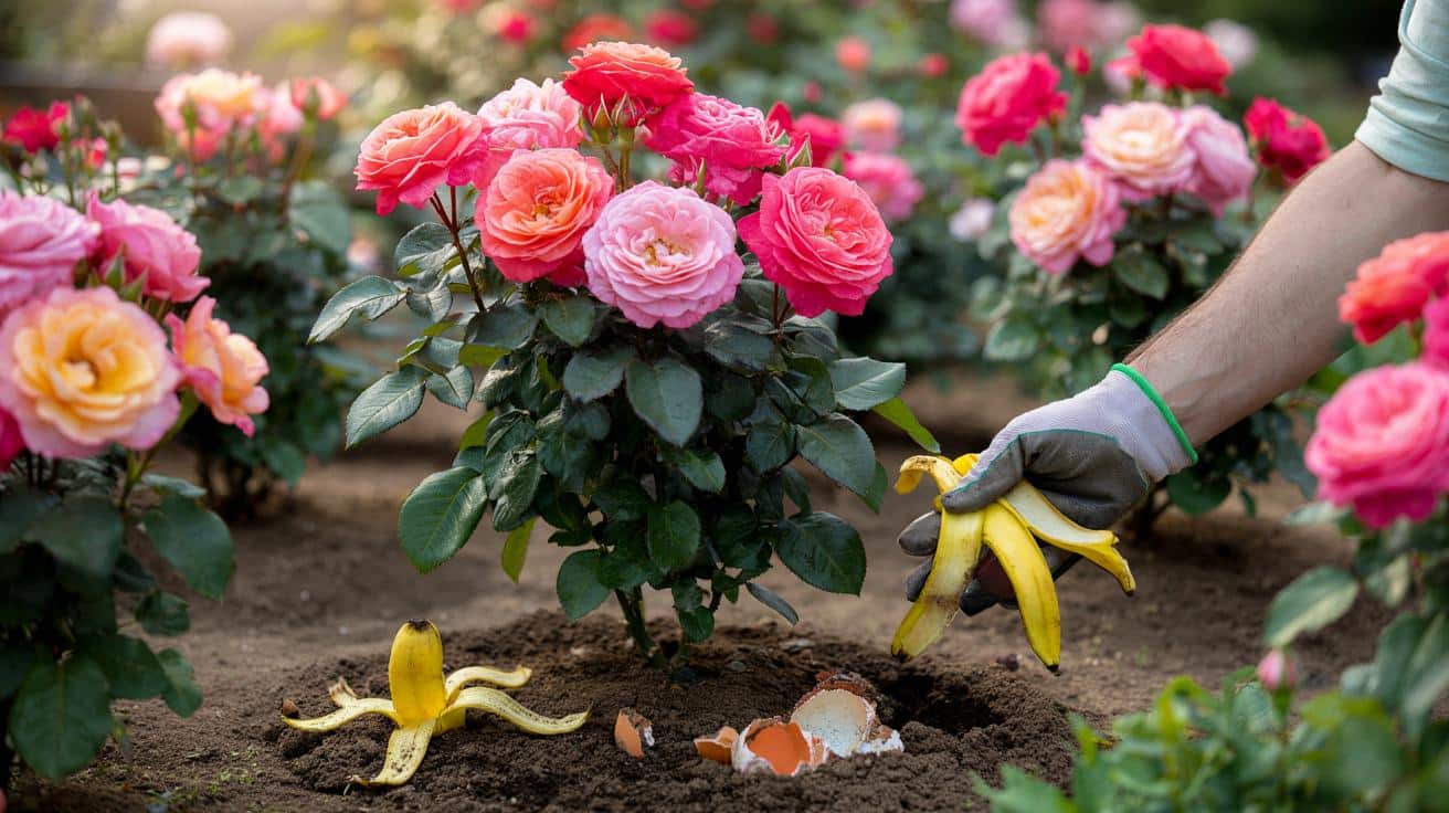 Ten kuchenny odpad sprawi, że róże będą kwitły niemal bez przerwy