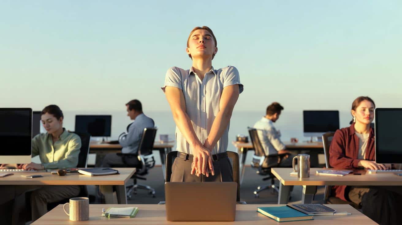Ten mały nawyk przy biurku może zmniejszyć napięcie w plecach