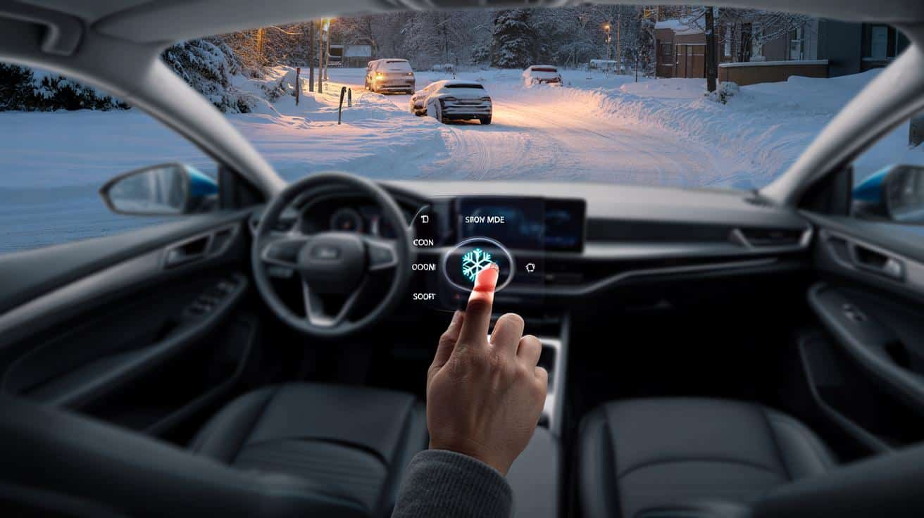 Ten mały przycisk w aucie ratuje nerwy na śniegu. Kierowcy prawie go nie używają