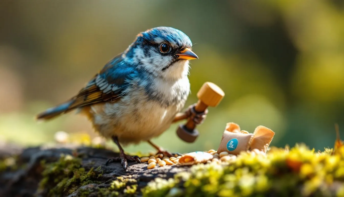 Ten mały ptak zaskakuje: planuje przyszłość, korzysta z narzędzi i prowadzi handel