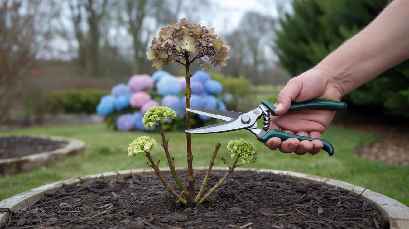 Ten marcowy trik Monty’ego Dona daje hortensjom lawinę kwiatów latem