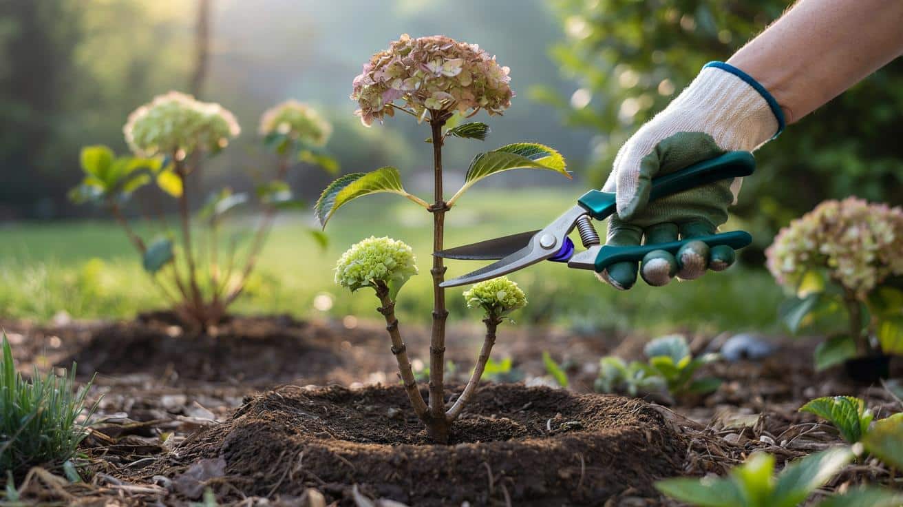 Ten marcowy trik Monty’ego Dona daje hortensjom lawinę kwiatów