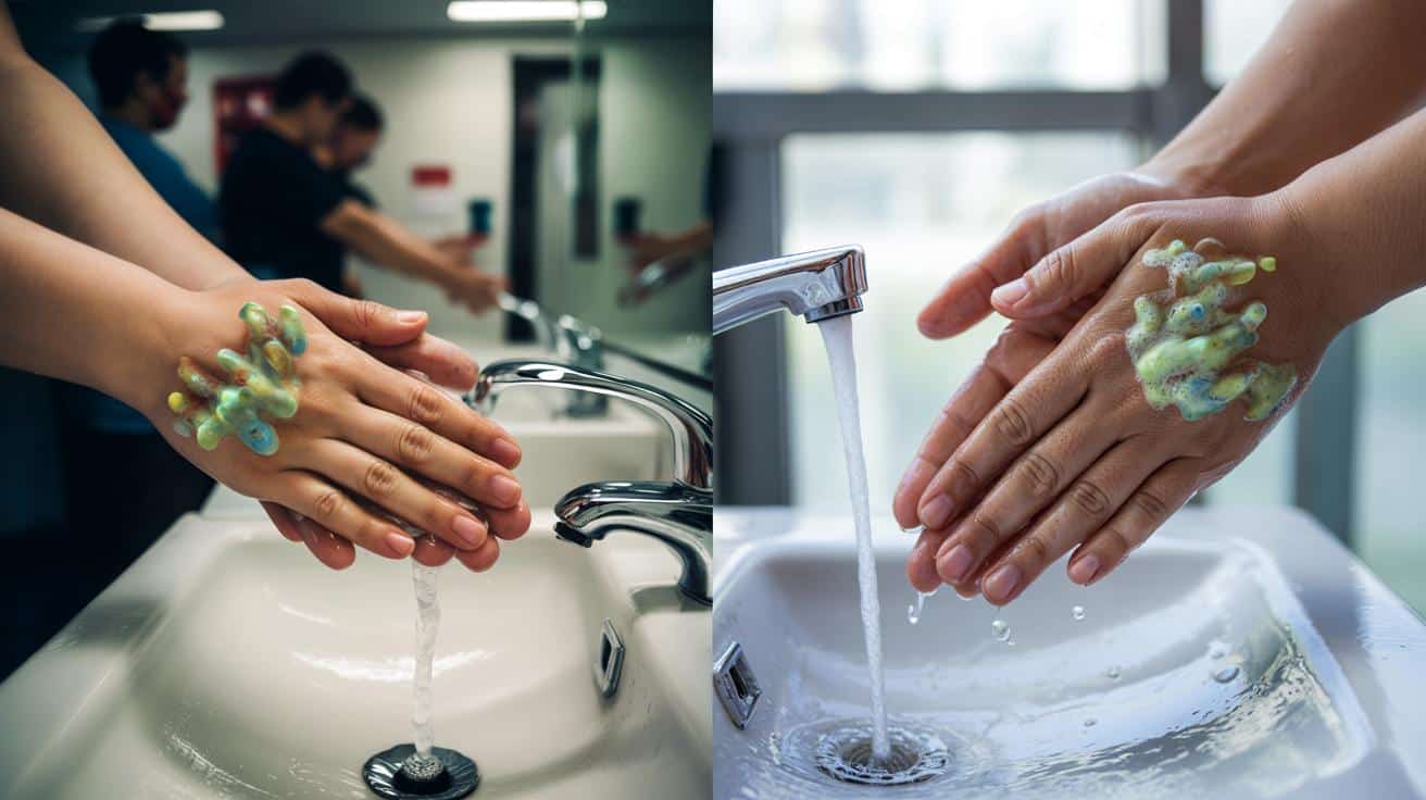 Ten nawyk mycia rąk który stosuje 9 na 10 osób jest prawie bezużyteczny