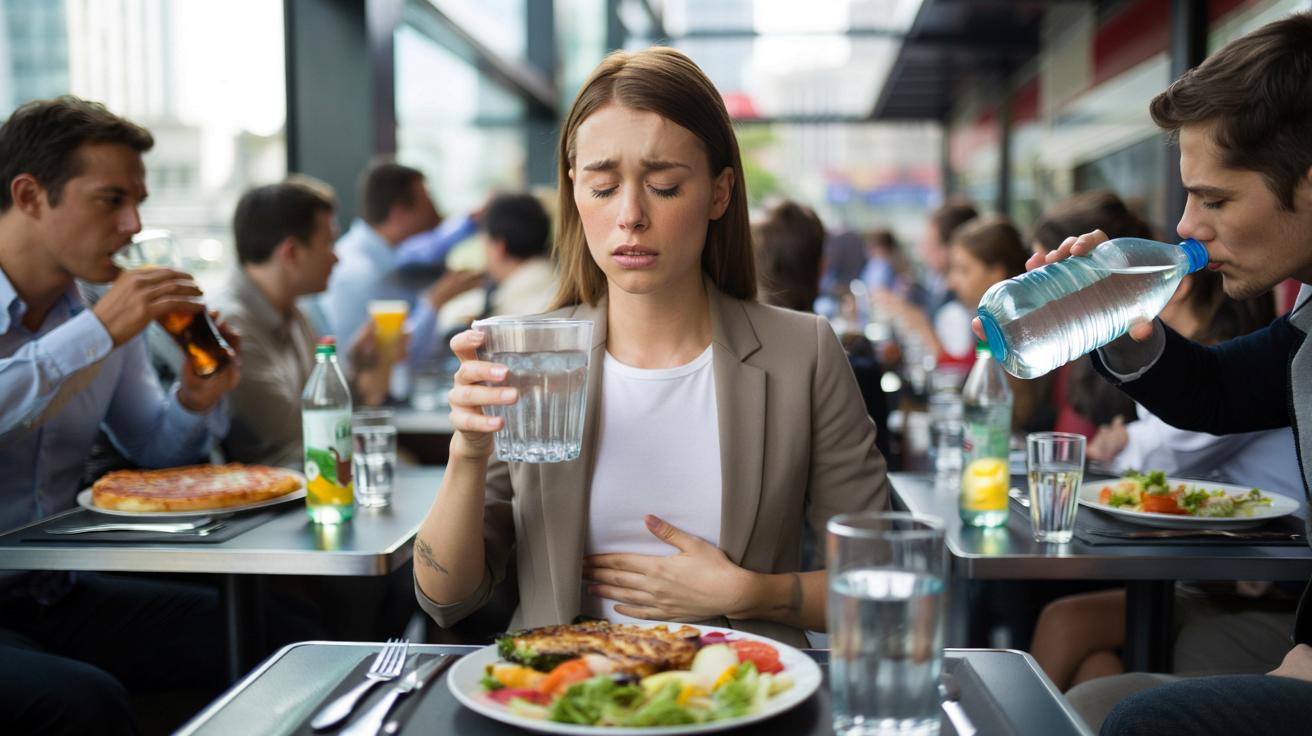 Ten nawyk picia wody podczas jedzenia który wydaje ci się normalny może ci szkodzić
