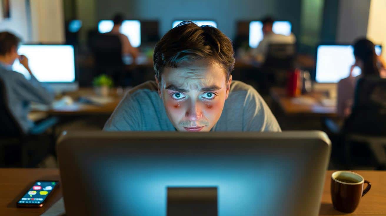 Ten nawyk przy komputerze niszczy ci wzrok szybciej niż myślisz