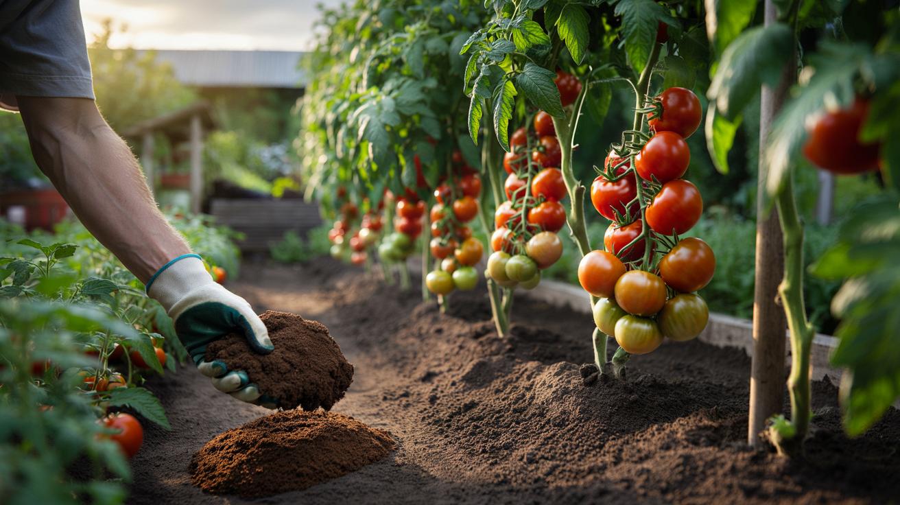 Ten nieoczywisty obornik zmienia uprawę pomidorów w maszynę do plonów