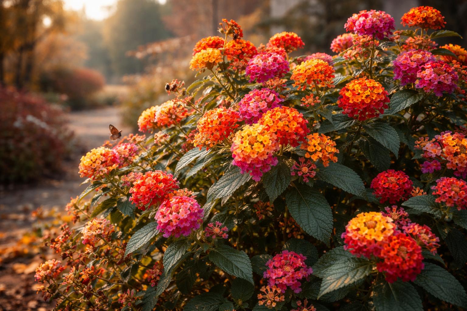 Ten niepozorny krzew trzyma ogród w kolorach aż do mrozów