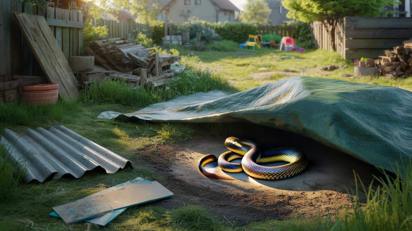 Ten niepozorny przedmiot w ogrodzie przyciąga węże. Usuń go na wiosnę