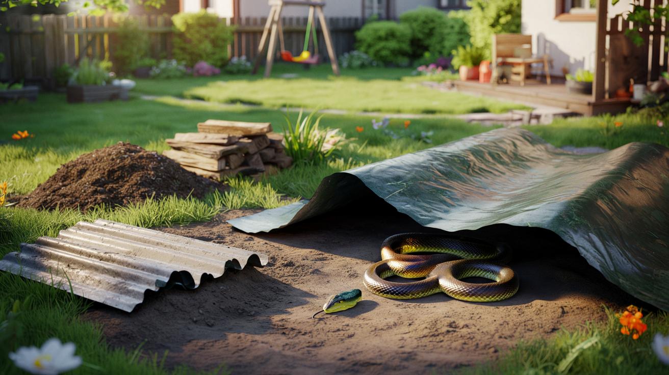 Ten niepozorny przedmiot w ogrodzie wabi węże. Usuń go na wiosnę