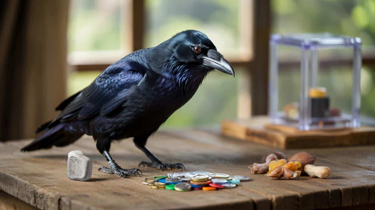 Ten niepozorny ptak myśli o przyszłości, używa narzędzi i… handluje