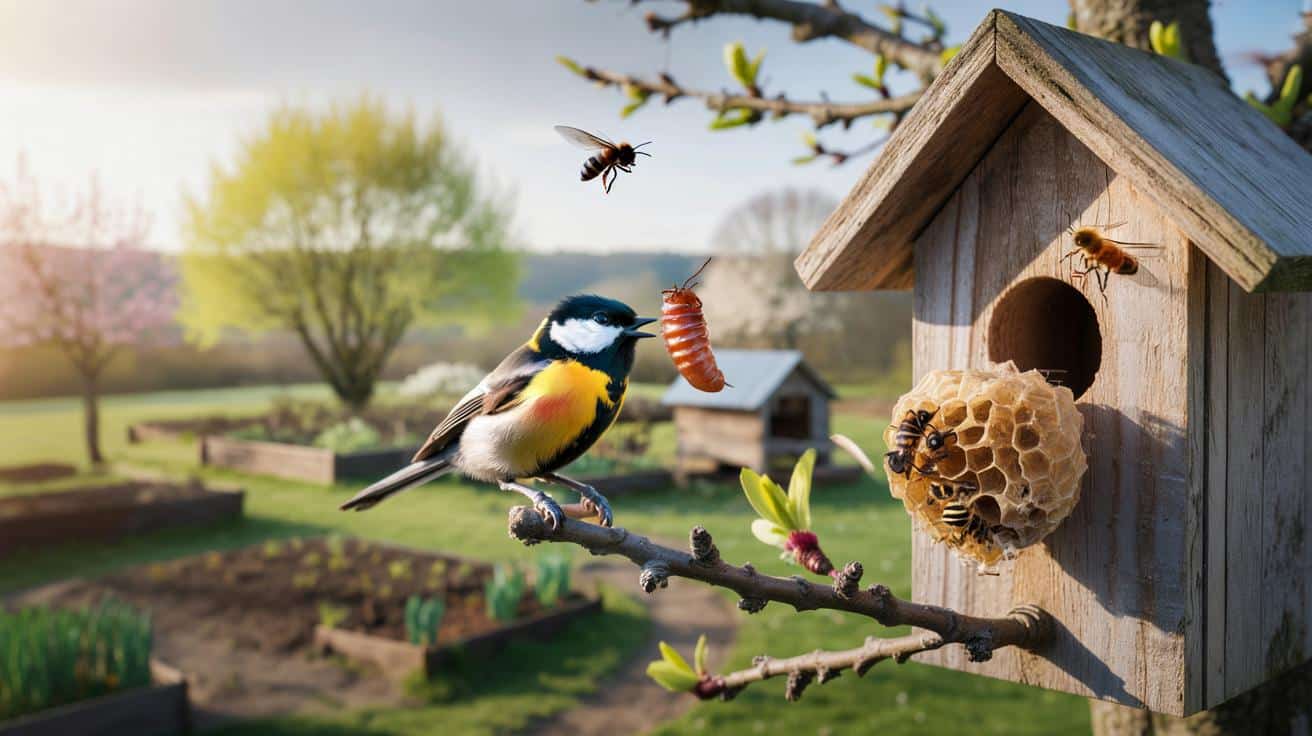 Ten niepozorny ptak zjada szerszenie zagrażające pszczołom. Wystarczy przygotować ogród w marcu