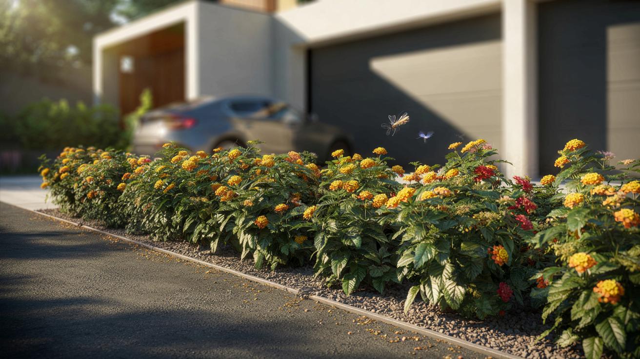 Ten ognisty krzew kocha upał i asfalt: idealna rabata przy podjeździe