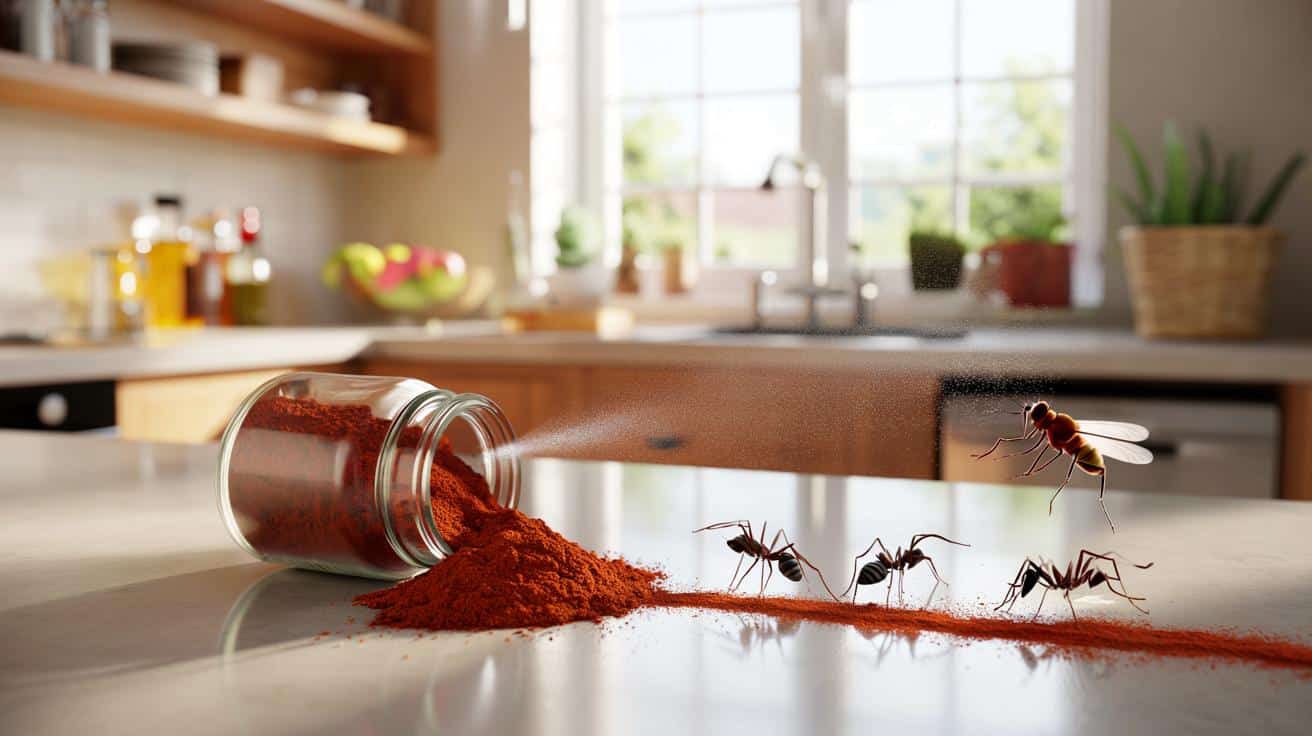 Ten ostry dodatek z kuchni przegania muchy i mrówki lepiej niż spray