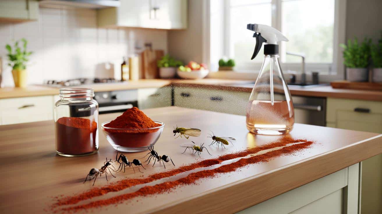 Ten ostry proszek z kuchni przegania muchy i mrówki w kilka minut