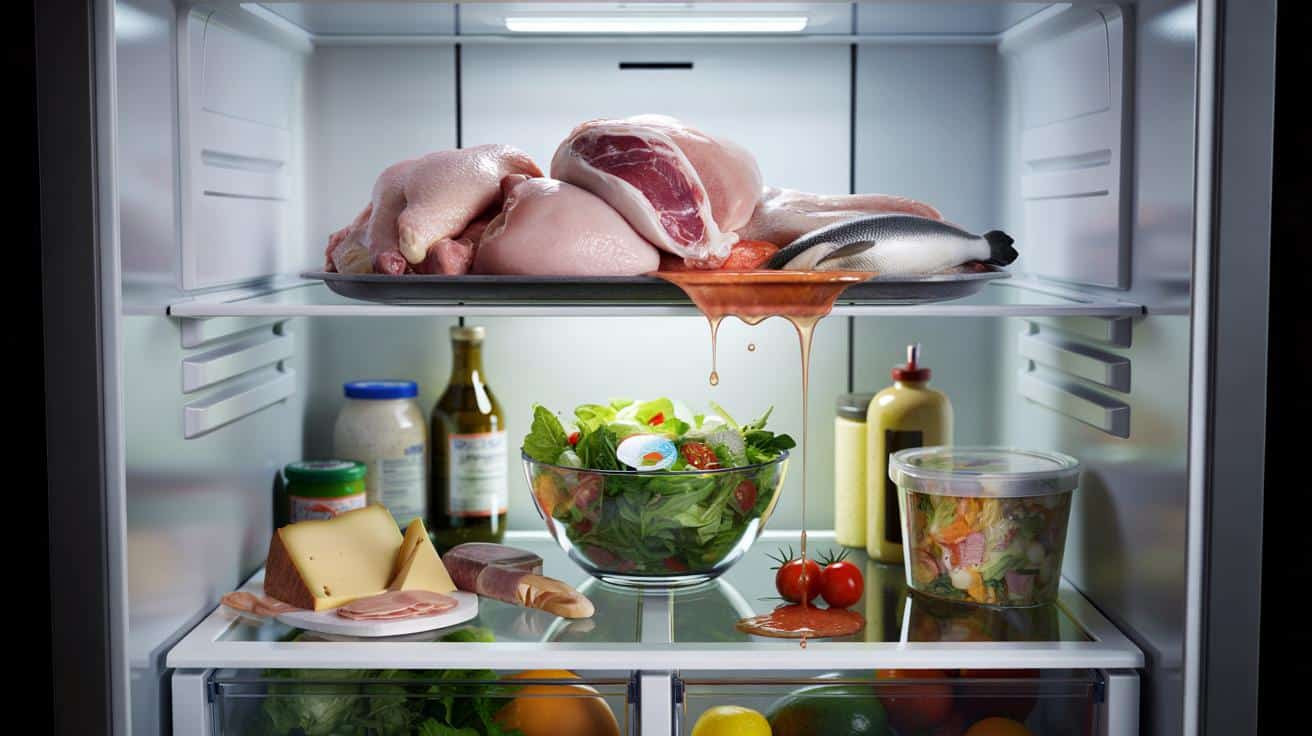 Ten popularny błąd w układaniu lodówki zwiększa ryzyko salmonelli