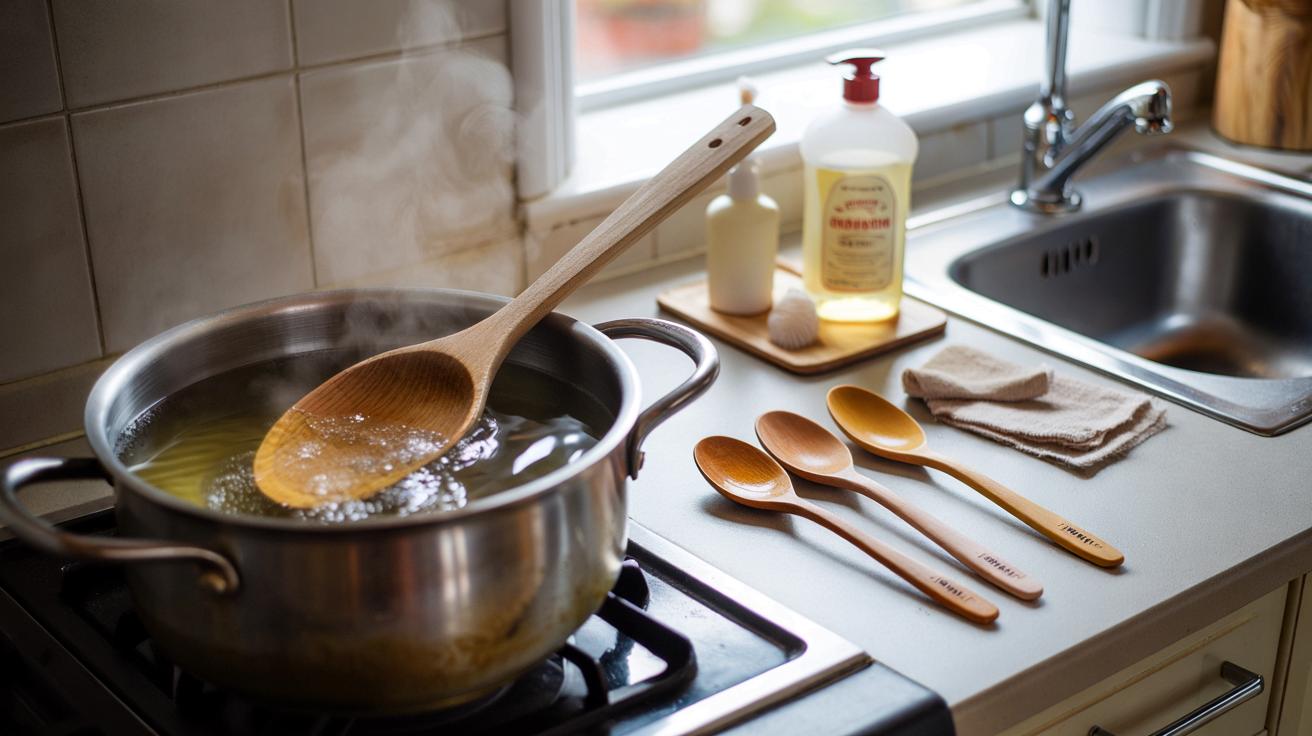 Ten popularny trik niszczy drewniane łyżki. Ekspert tłumaczy, jak je myć naprawdę dobrze