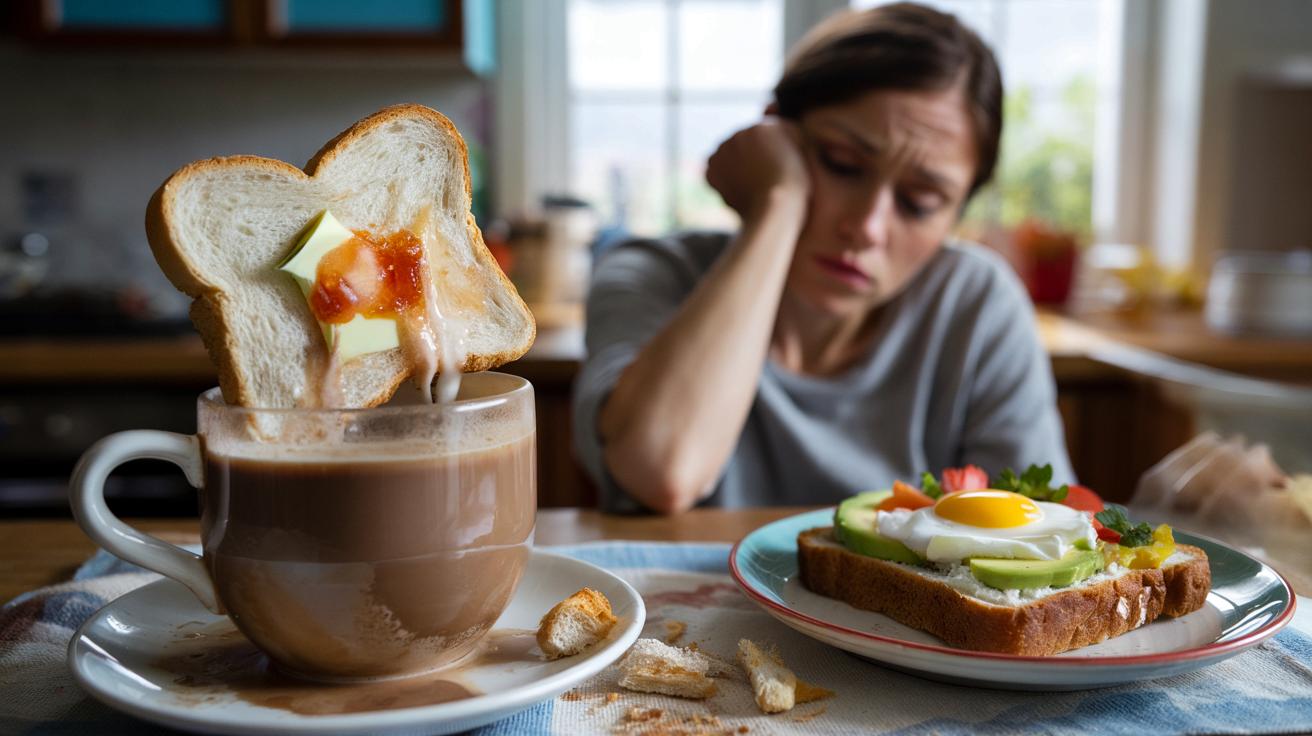 Ten poranny nawyk z pieczywem wysysa z ciebie energię do południa