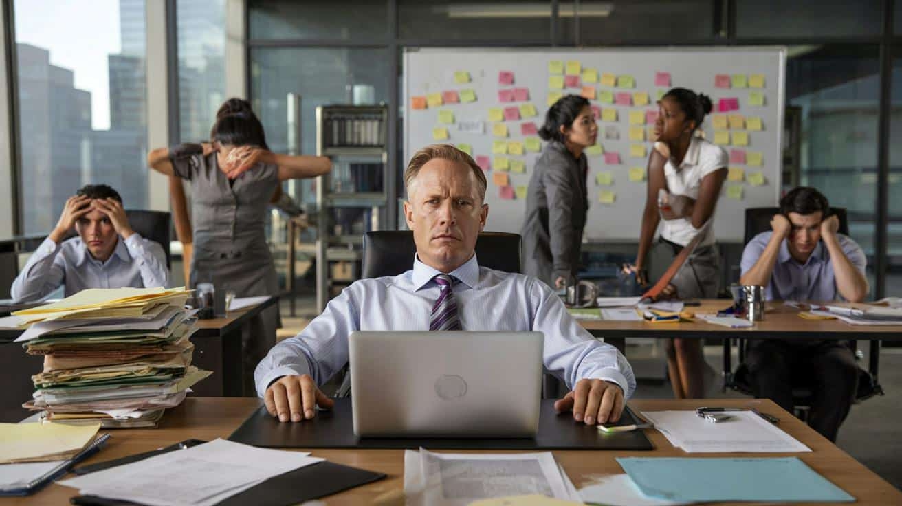 Ten pozornie „spokojny” nawyk szefa zdradza kompletną niekompetencję