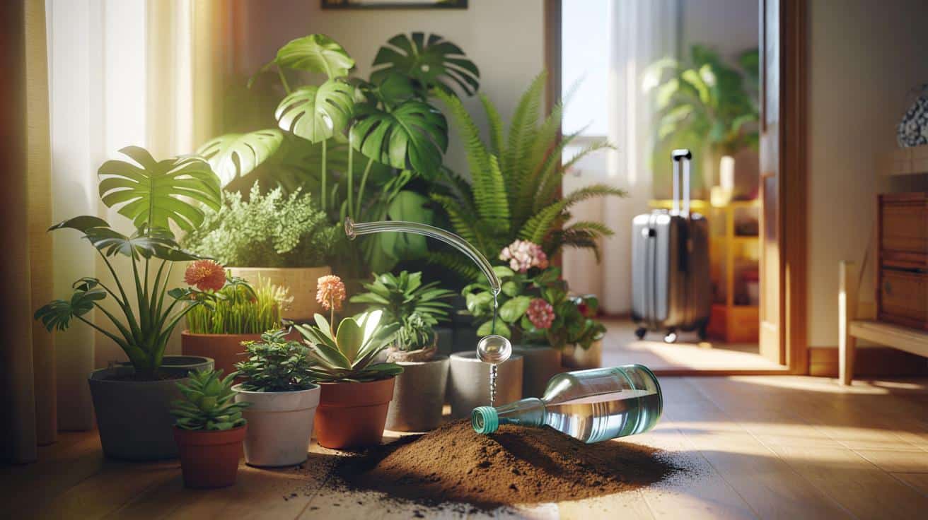 Ten prosty trik sprawi, że twoje rośliny doniczkowe przeżyją urlop bez podlewania