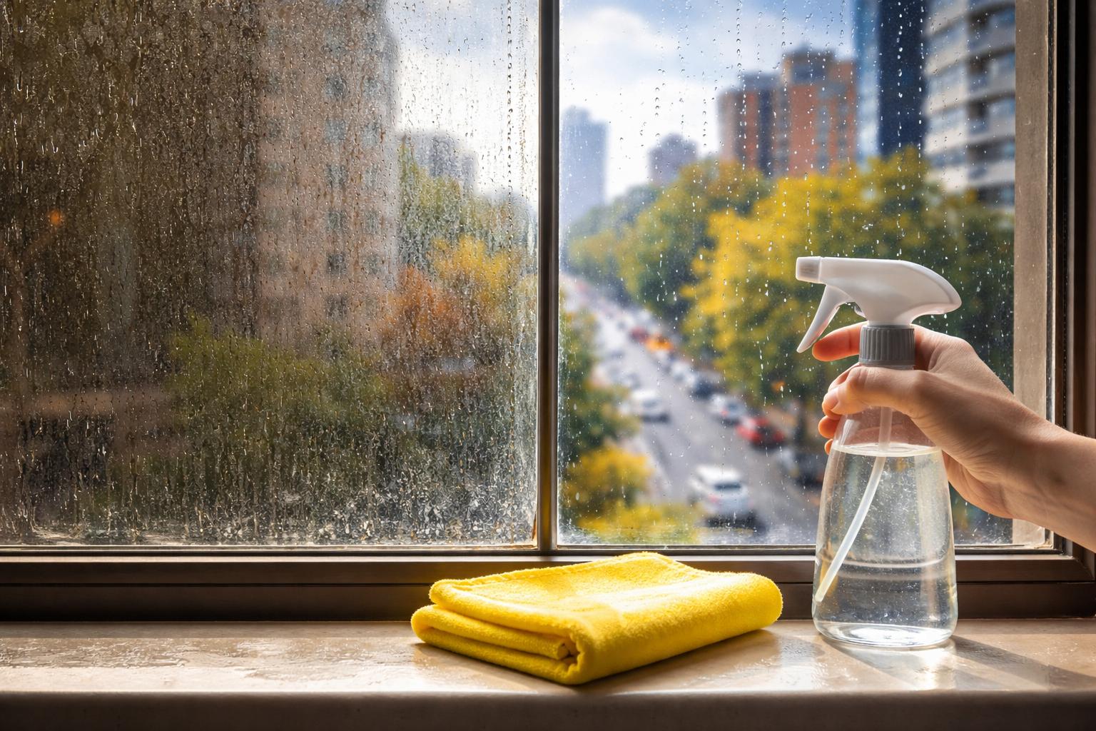 Ten prosty trik sprawia, że szyby po deszczu zostają czyste trzy razy dłużej
