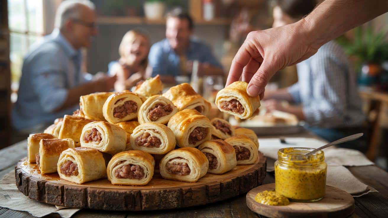 Ten prosty trik w roladkach z ciasta francuskiego znika z talerza w 10 minut