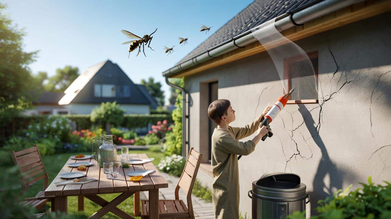 Ten prosty trik z domu blokuje osy na całe lato