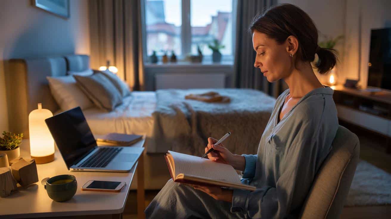 Ten prosty wieczorny rytuał pomaga wielu osobom lepiej spać