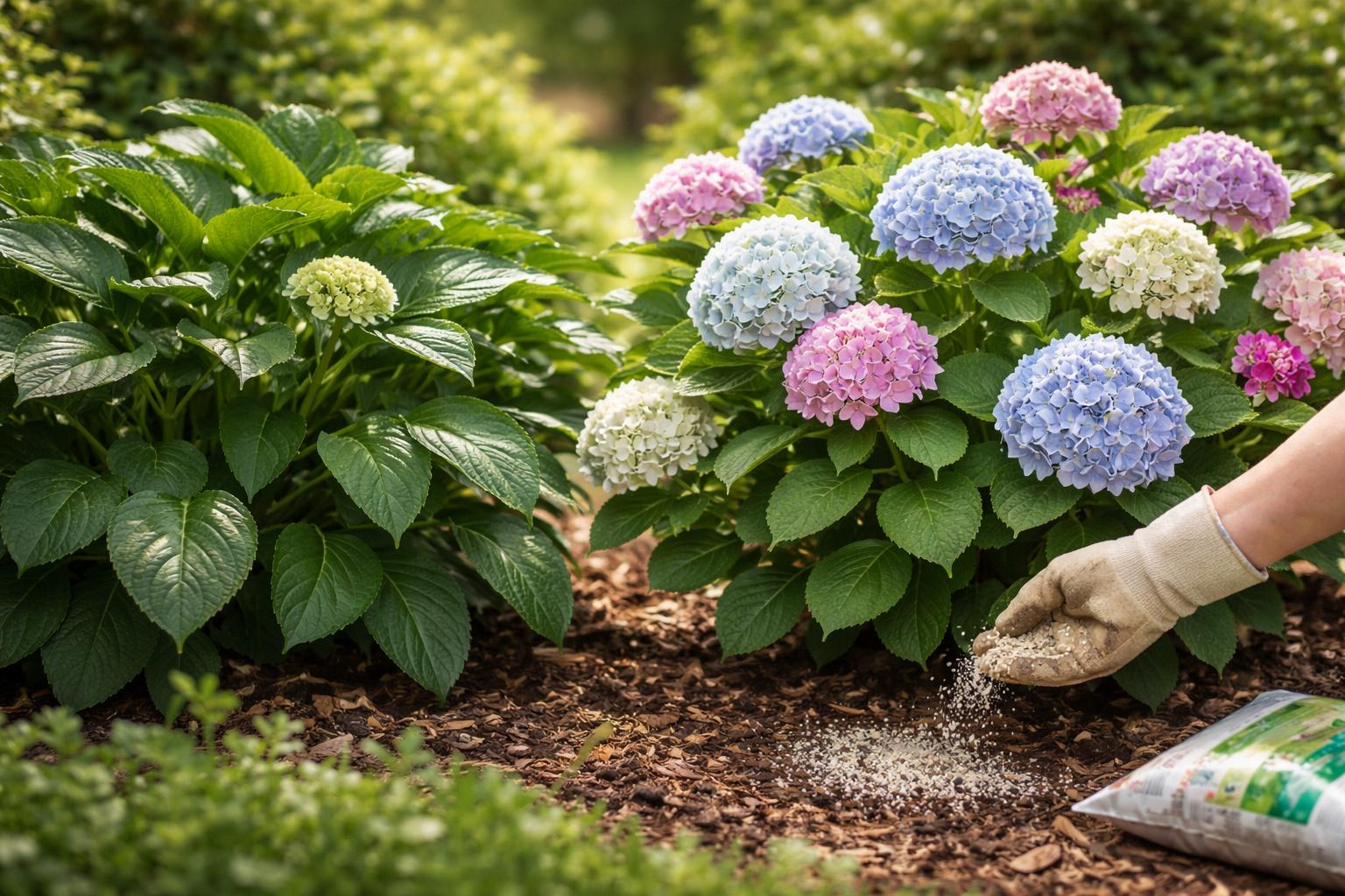 Ten składnik gleby kochają hortensje. Nadużyjesz go – nie zakwitną