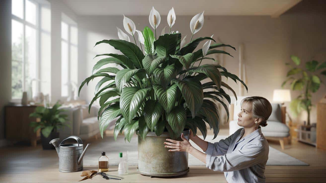 Ten skrzydłokwiat ma 20 lat i jest gigantem. Właścicielka zdradza prosty trik