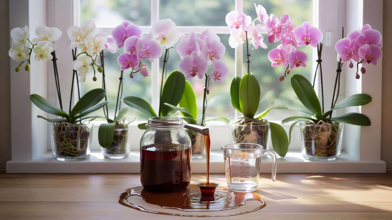 Ten słodki trik z kuchni sprawia, że storczyki znowu obsypują się kwiatami