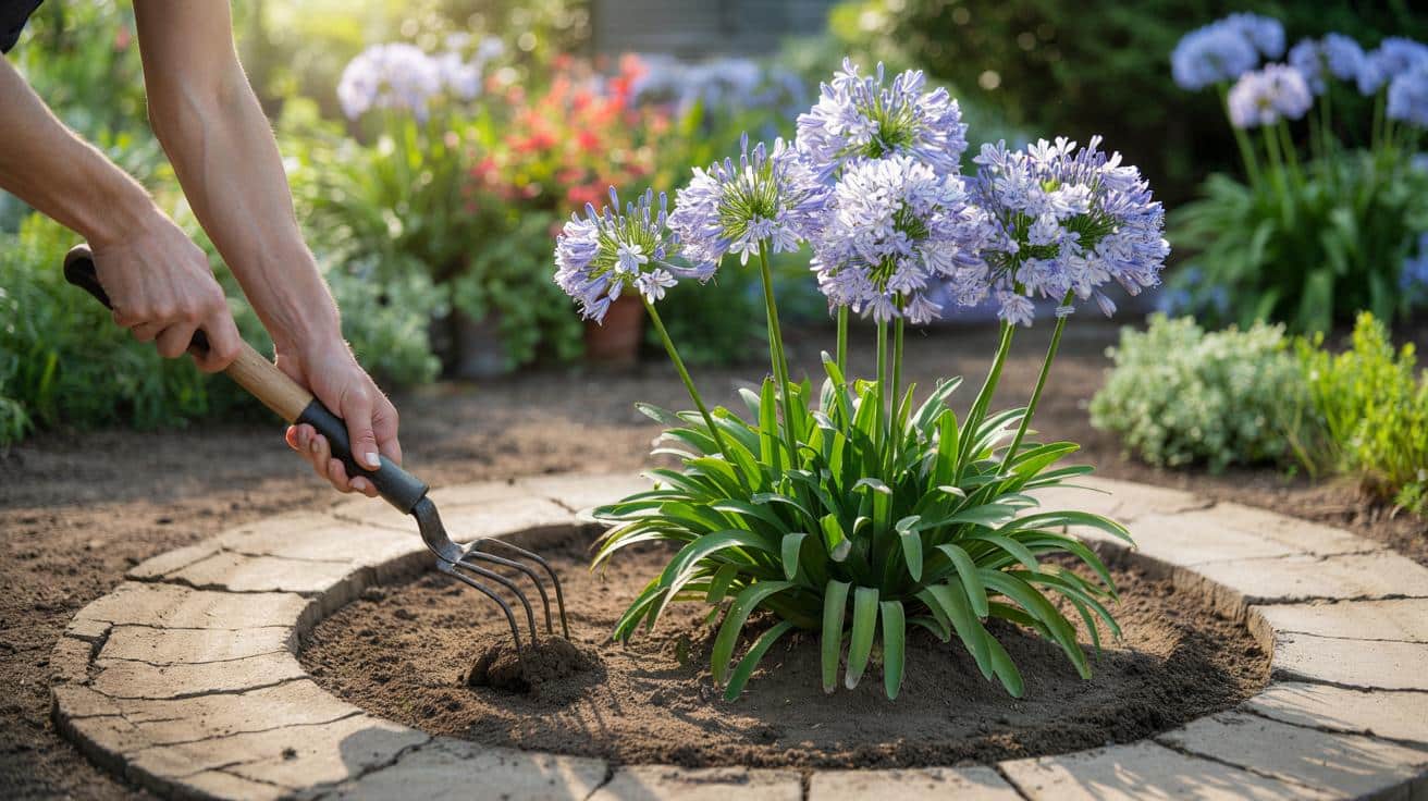 Ten sprytny zabieg na agapantach w weekend potroi liczbę kwiatów