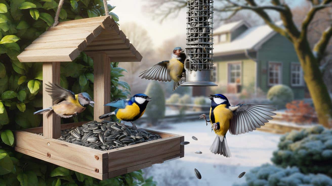 Ten tani składnik zmienia ogród w raj dla sikor. Efekt w kilka dni