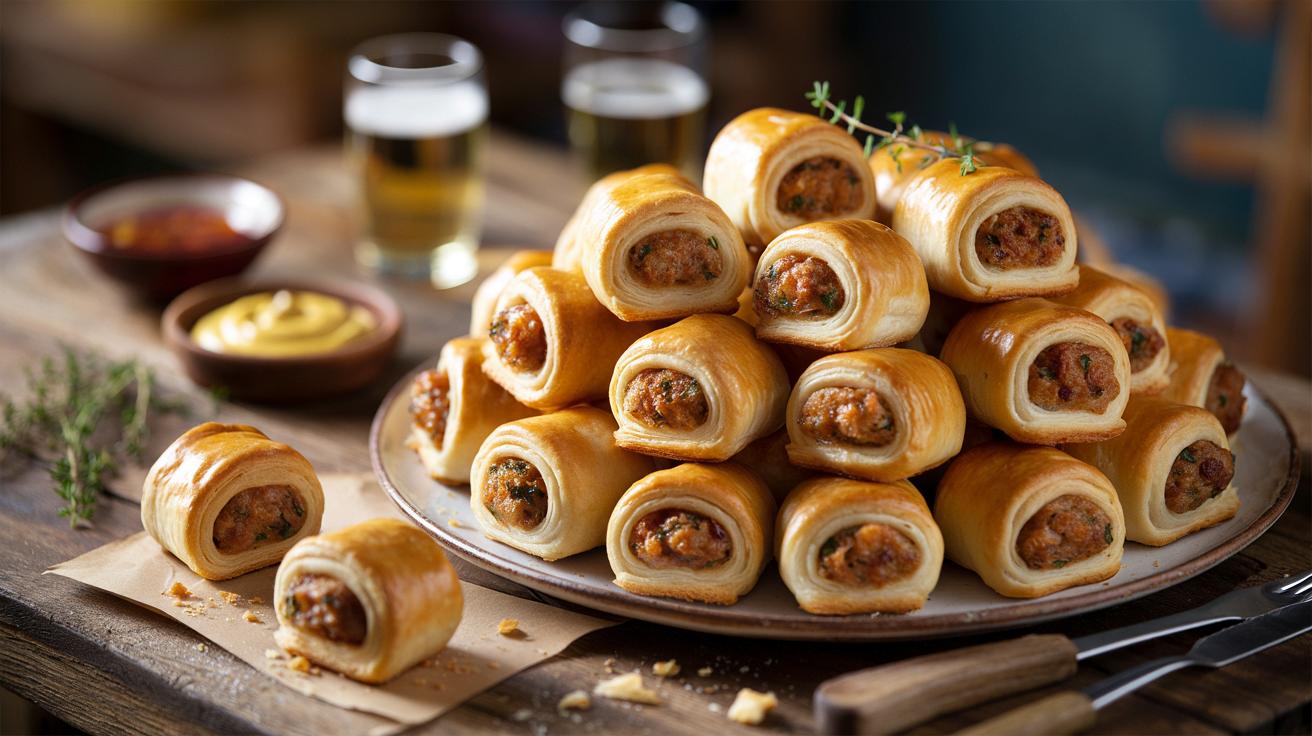 Ten trik do roladek z ciasta francuskiego sprawia, że znikają z talerza w 10 minut