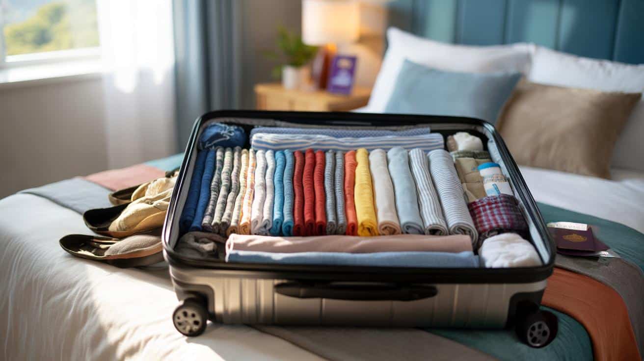 Ten trik przy pakowaniu walizki daje 30 procent więcej miejsca bez wysiłku