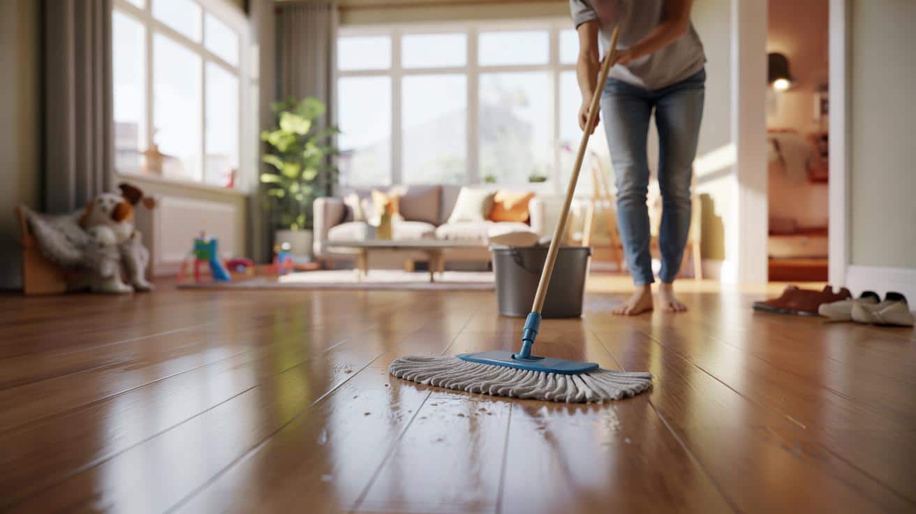 Ten trik sprawia, że podłogi w domu wyglądają na czystsze przez dłuższy czas