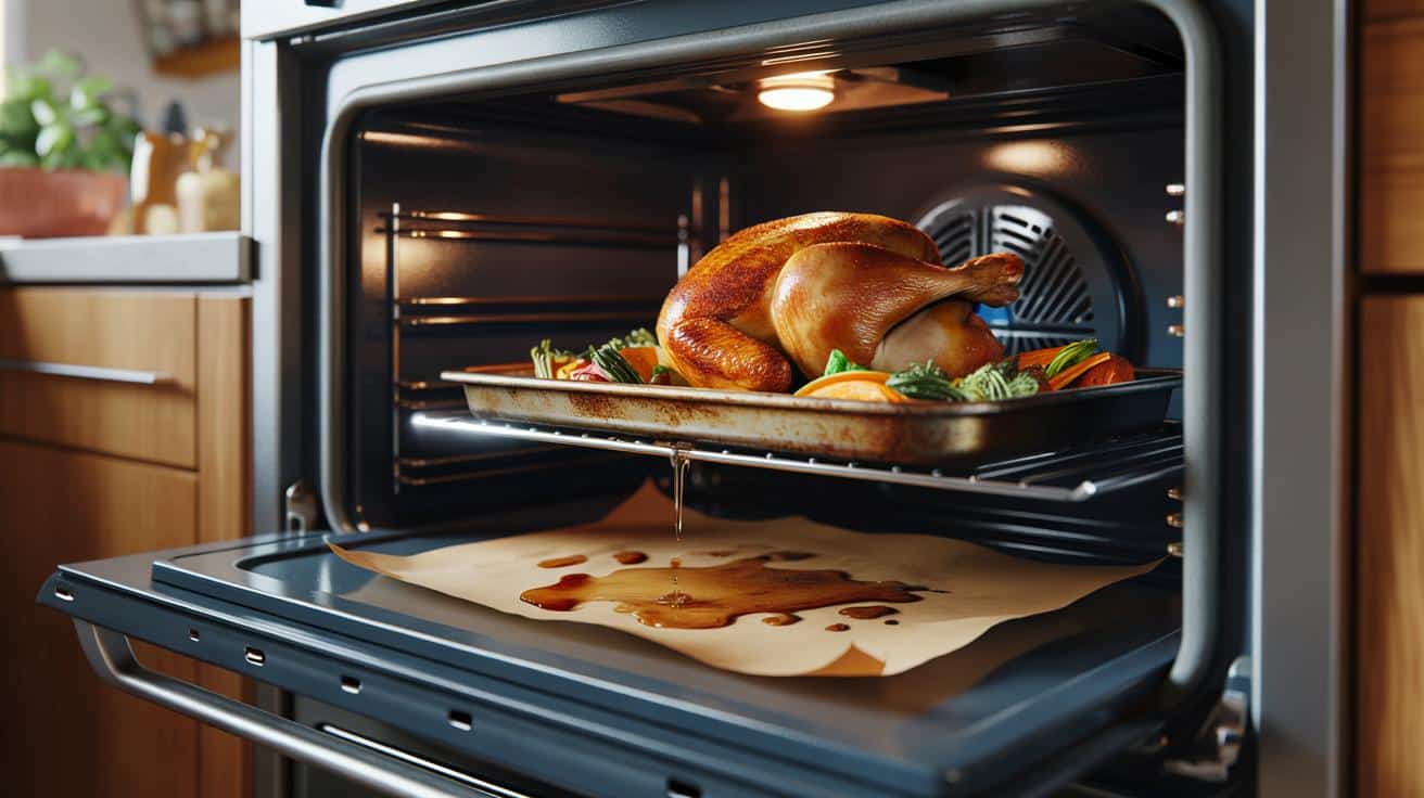 Ten trik z papierem do pieczenia sprawia że piekarnik pozostaje czysty nawet po pieczeniu tłustych potraw